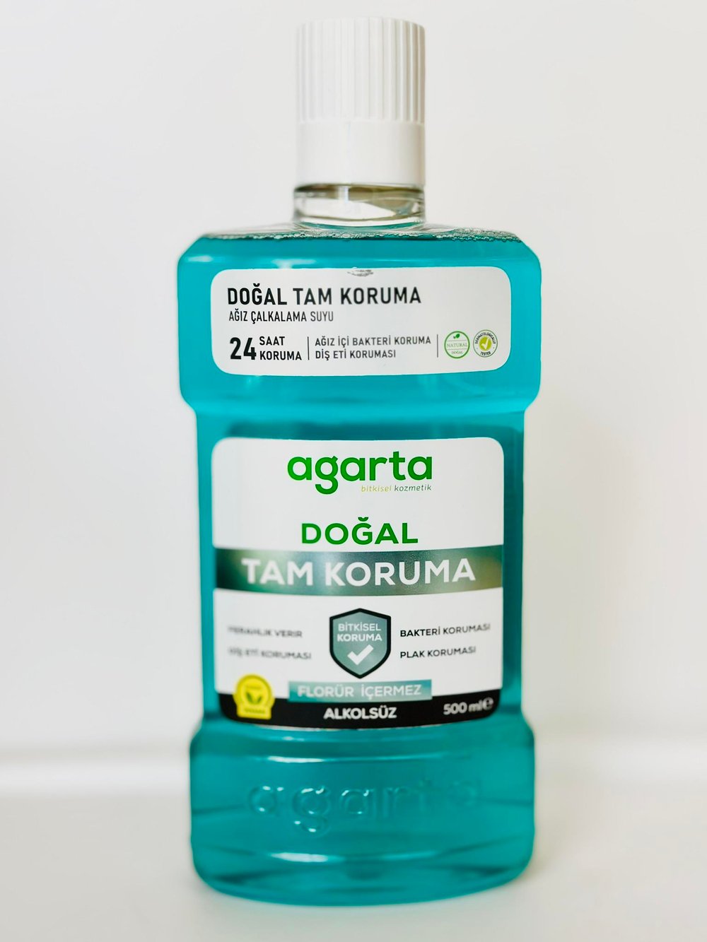 Agarta Ağız Bakım Suyu Tam Koruma Alkolsüz 500 Ml