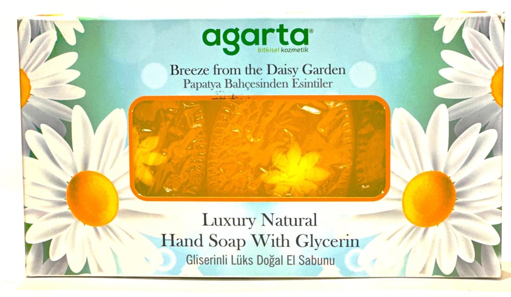 Agarta El Yapımı Doğal El Sabunu Papatya Bahçesi 3*100 g