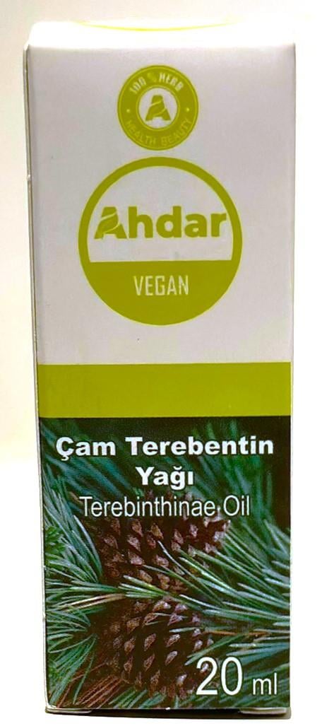 AHDAR VEGAN20ML.ÇAM TEREBENTİN YAĞI