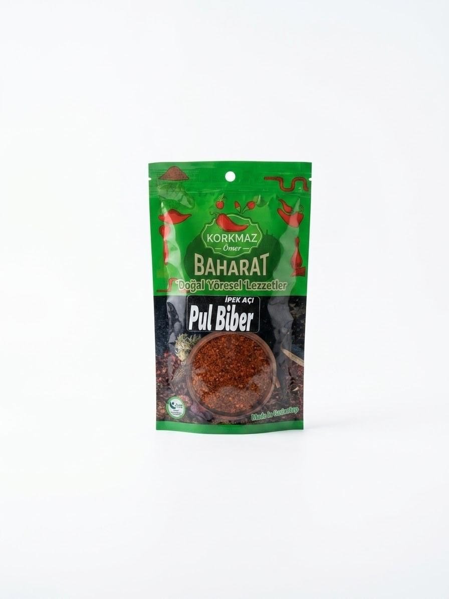 Korkmaz Ömer İpek Acı Pul Biber 100 Gr