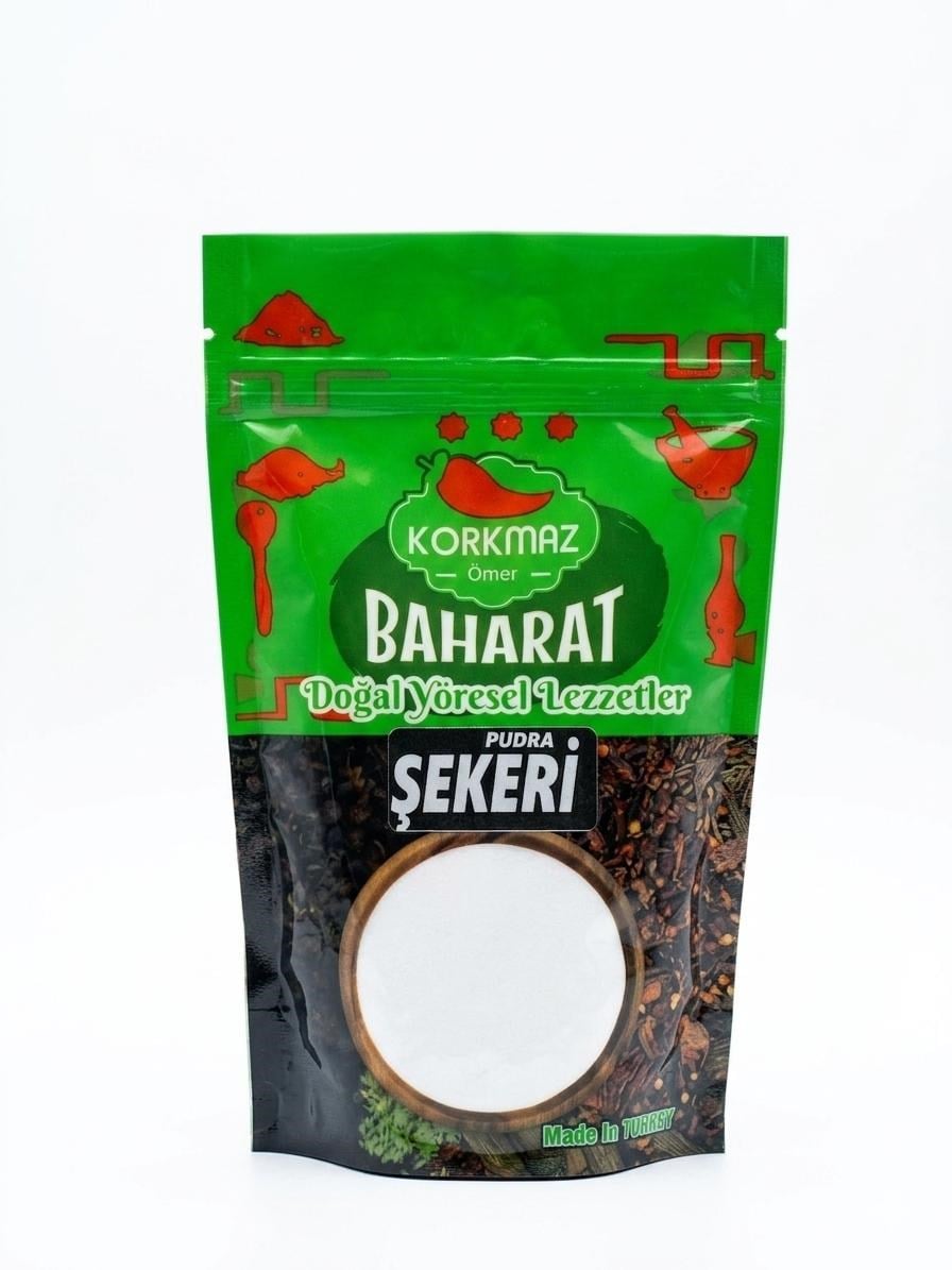 Korkmaz Ömer Pudra Şekeri 250 Gr