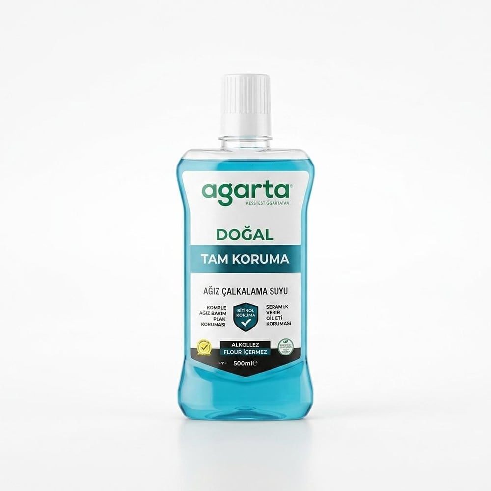 Agarta Ağız Bakım Suyu Tam Koruma Alkolsüz 500 Ml