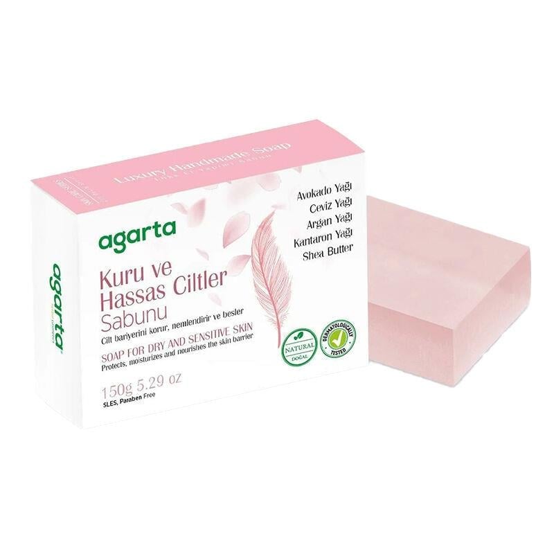 Agarta Doğal Bakım Kuru ve Hassas Ciltler Sabunu 150 gr