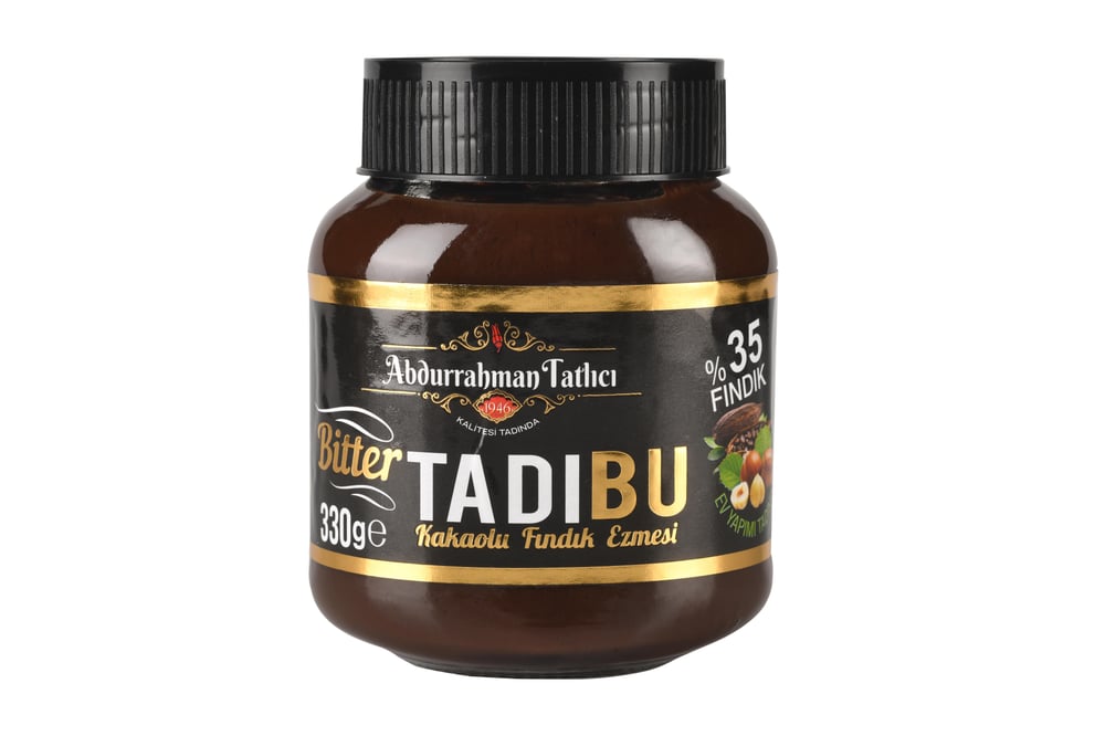 Tadıbu Kakaolu Fındık Ezmesi Bitter 330 Gr