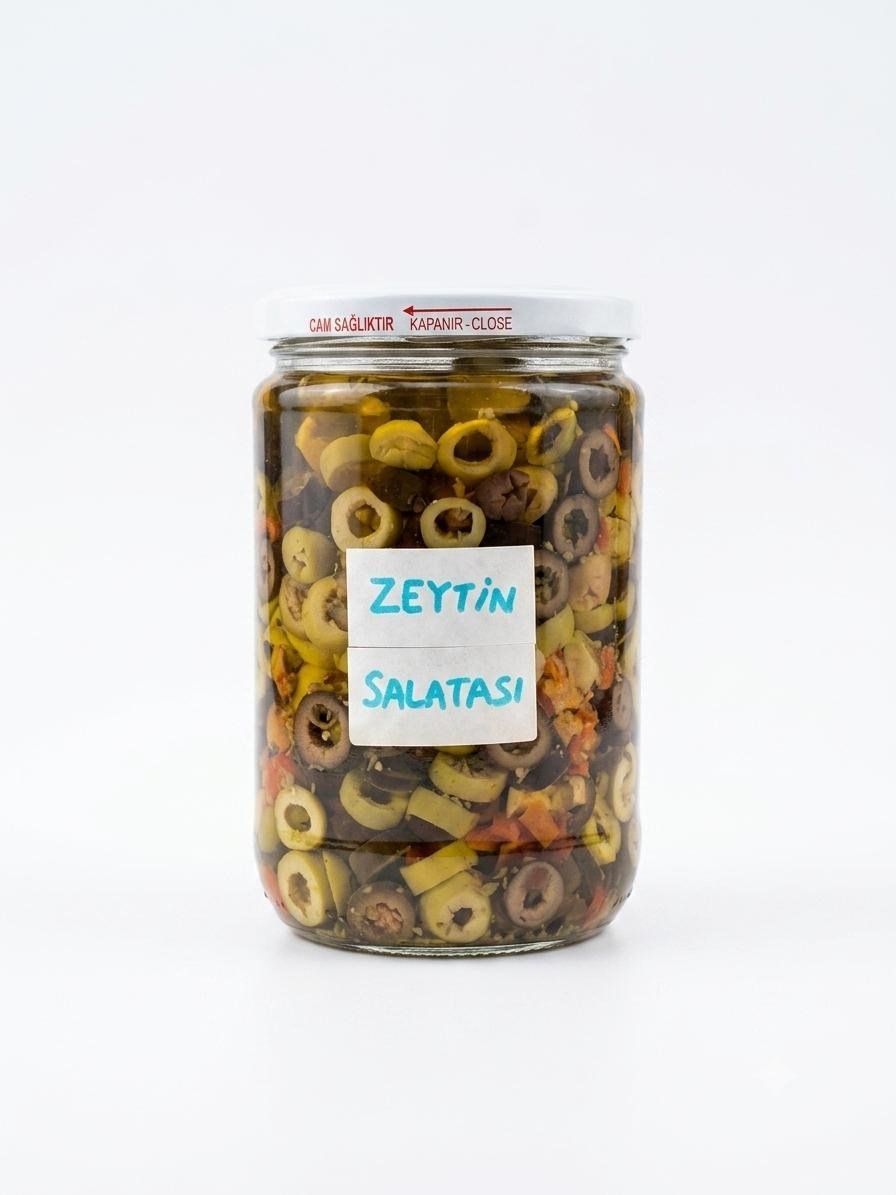 Evlek Ev Yapımı Zeytin Salatası