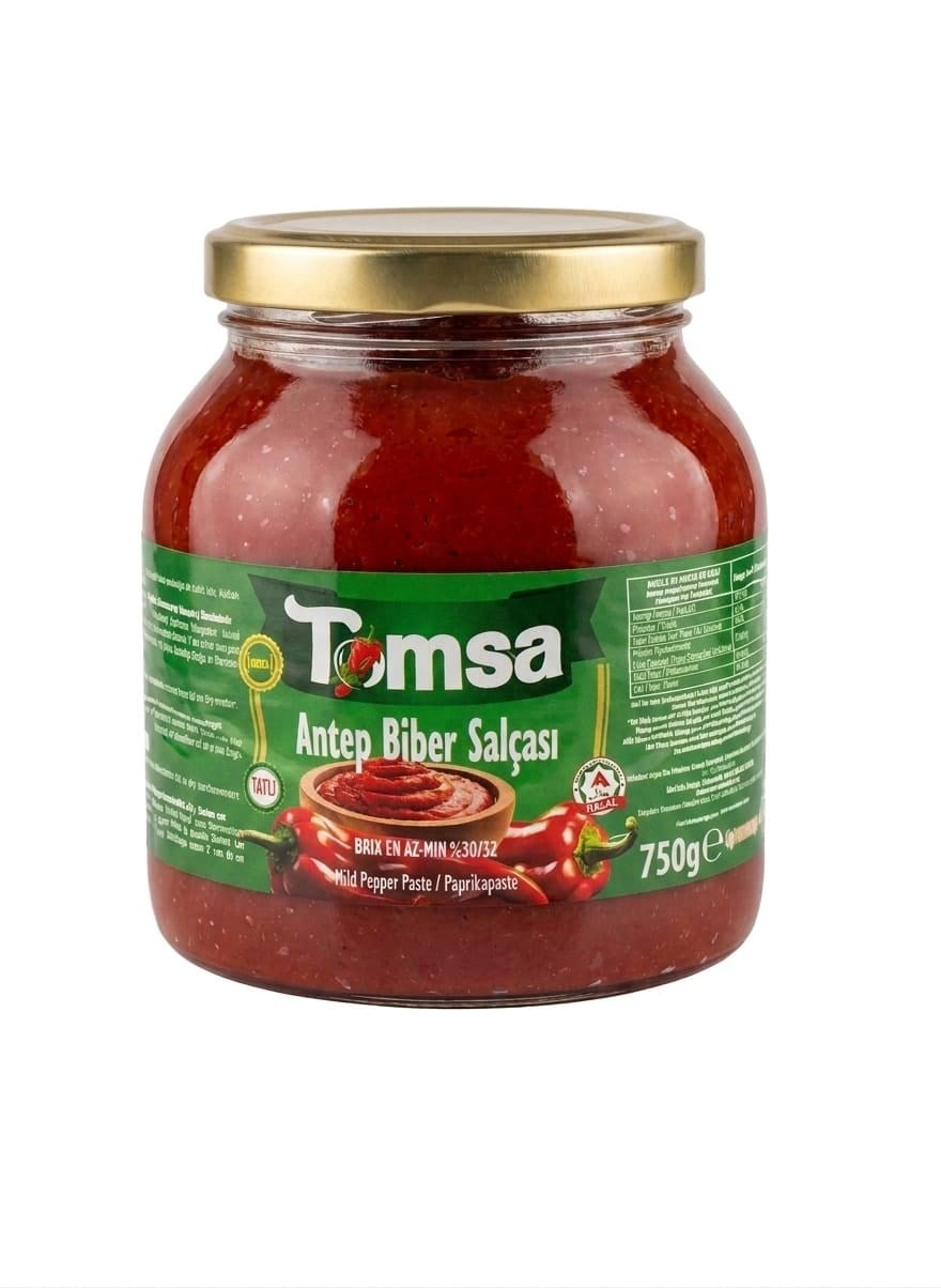 Tomsa Ev Tipi Acı Biber Salçası 1500 Gr