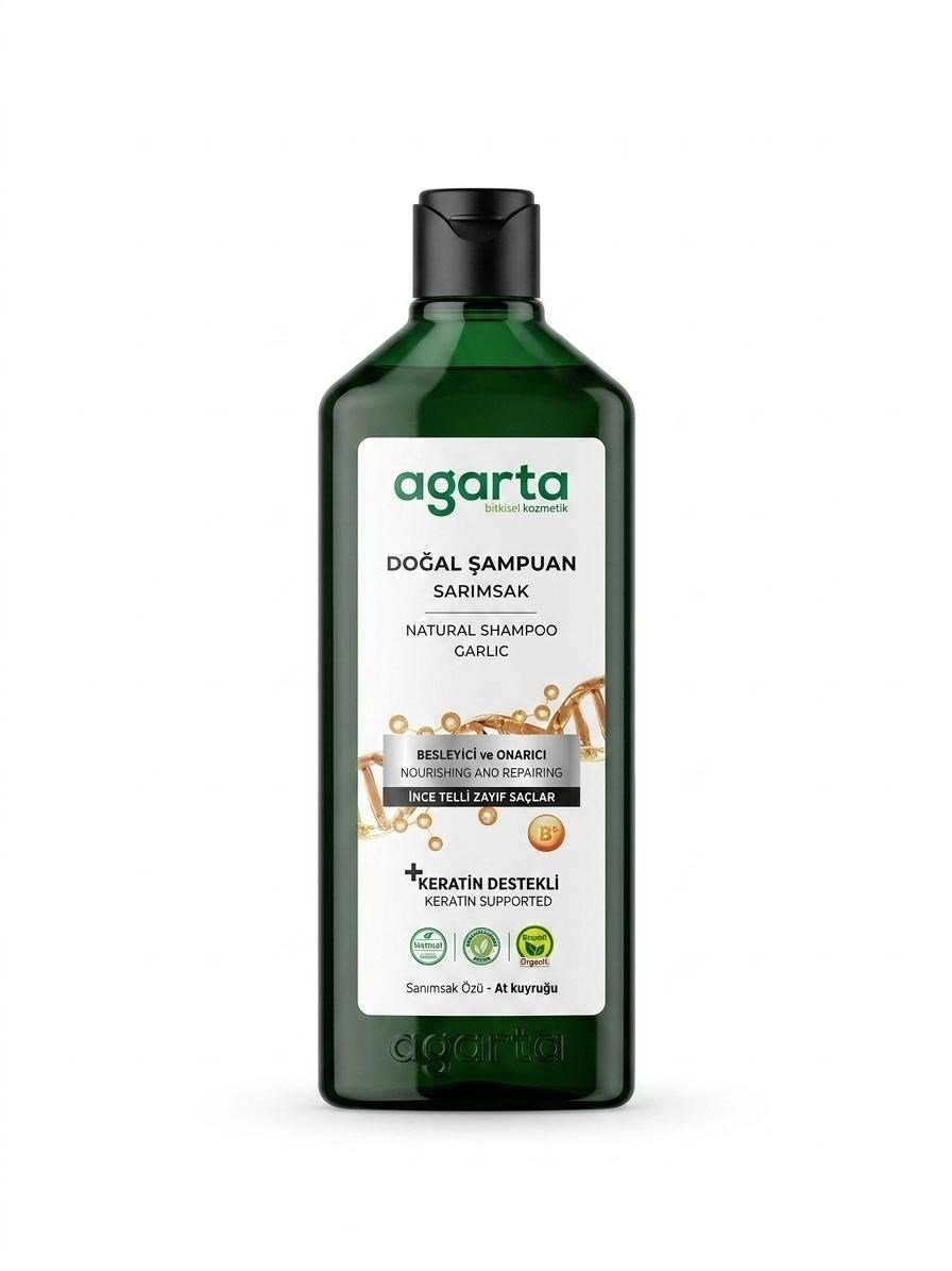 Agarta Doğal Şampuan Sarımsaklı 400 ml