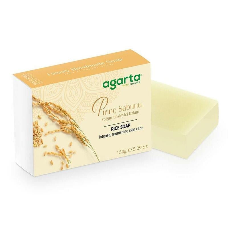 Doğal El Yapımı Cilt Beyazlatıcı Pirinç Sabunu 150 Gr