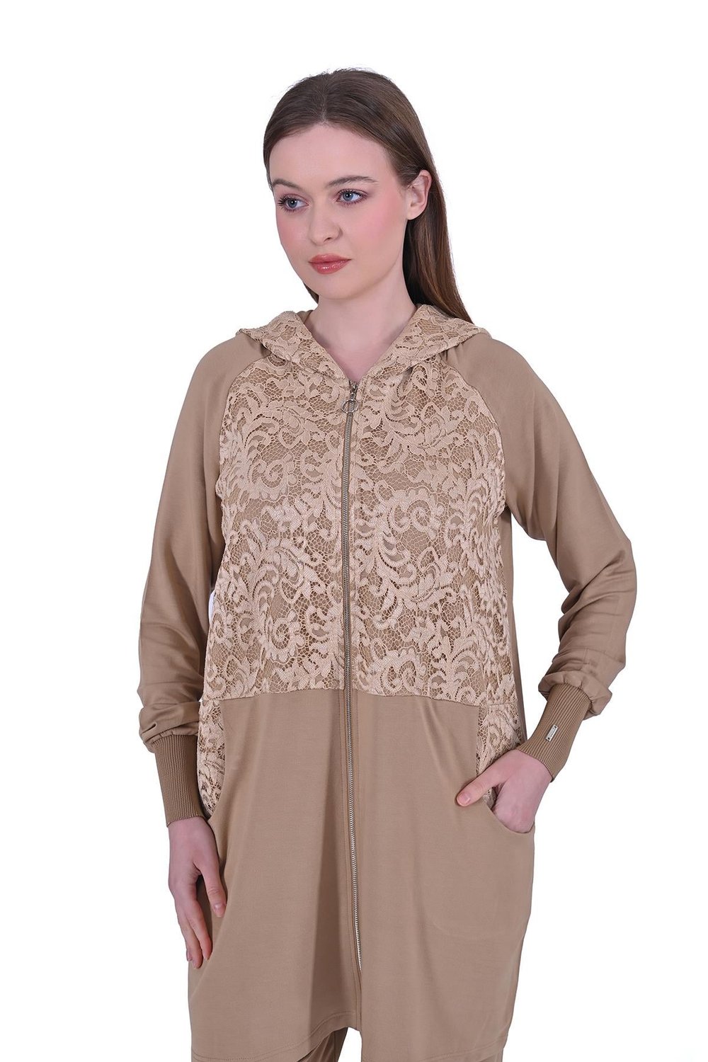 Dantel Eşofman Takım CAMEL