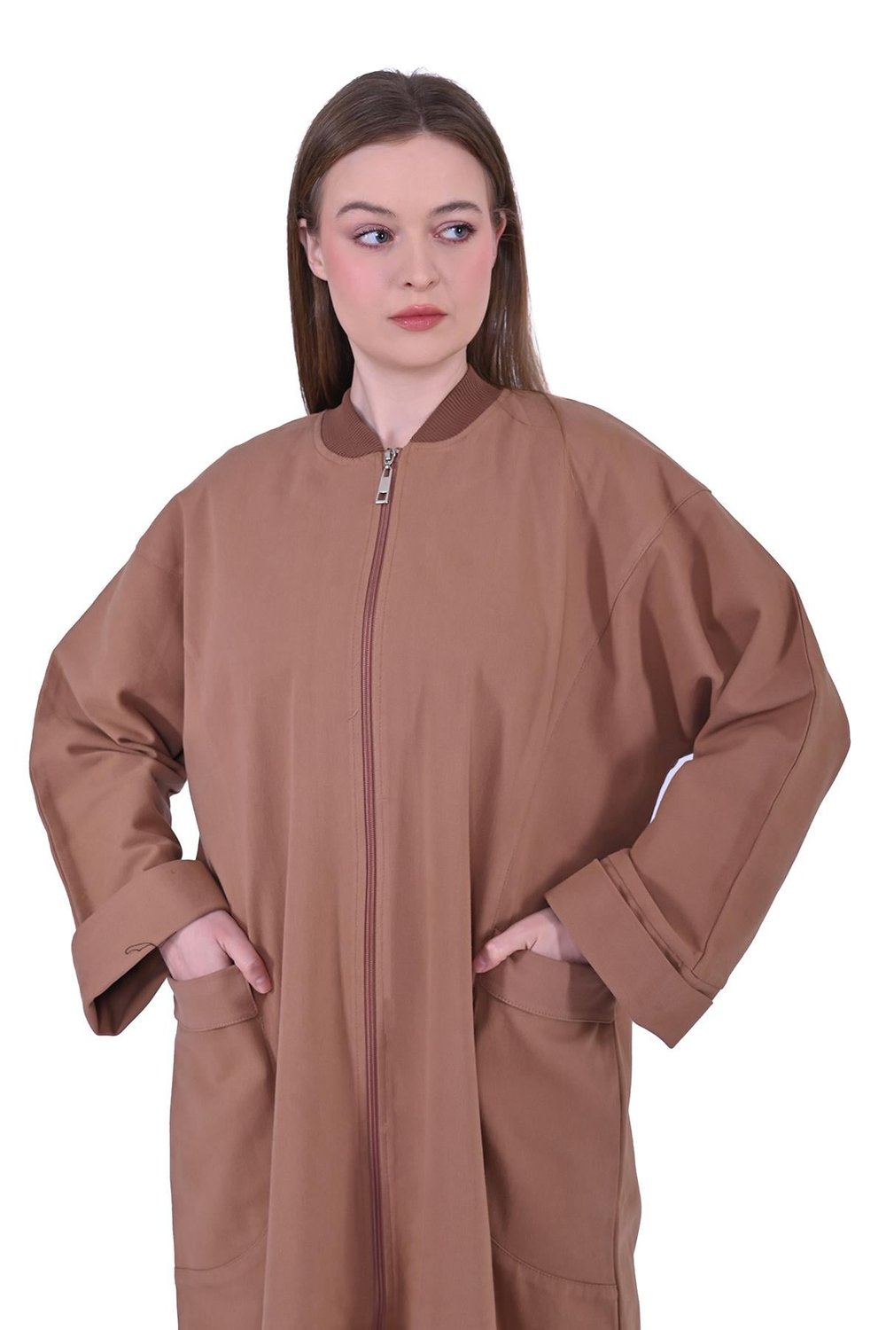 Gabardin Kap KAHVE
