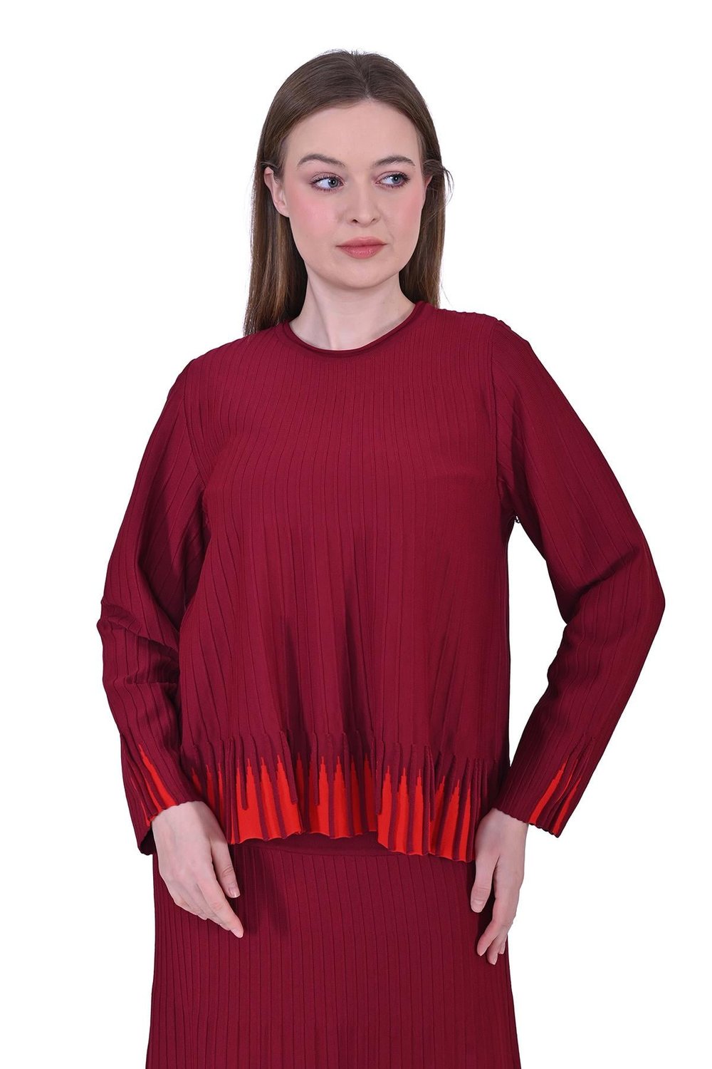 Nabız Triko Takım BORDO
