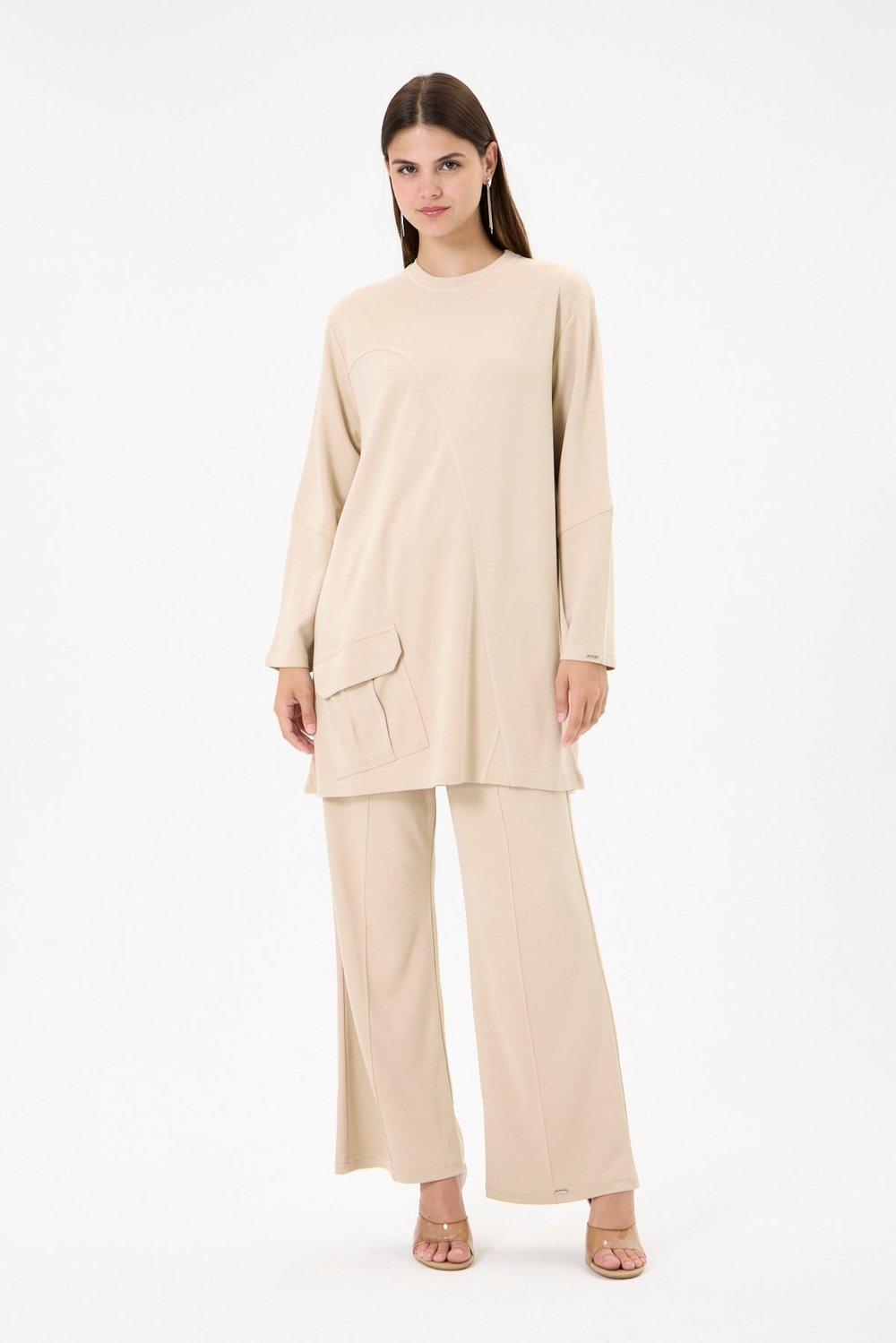 Pamuk Tunik BEJ