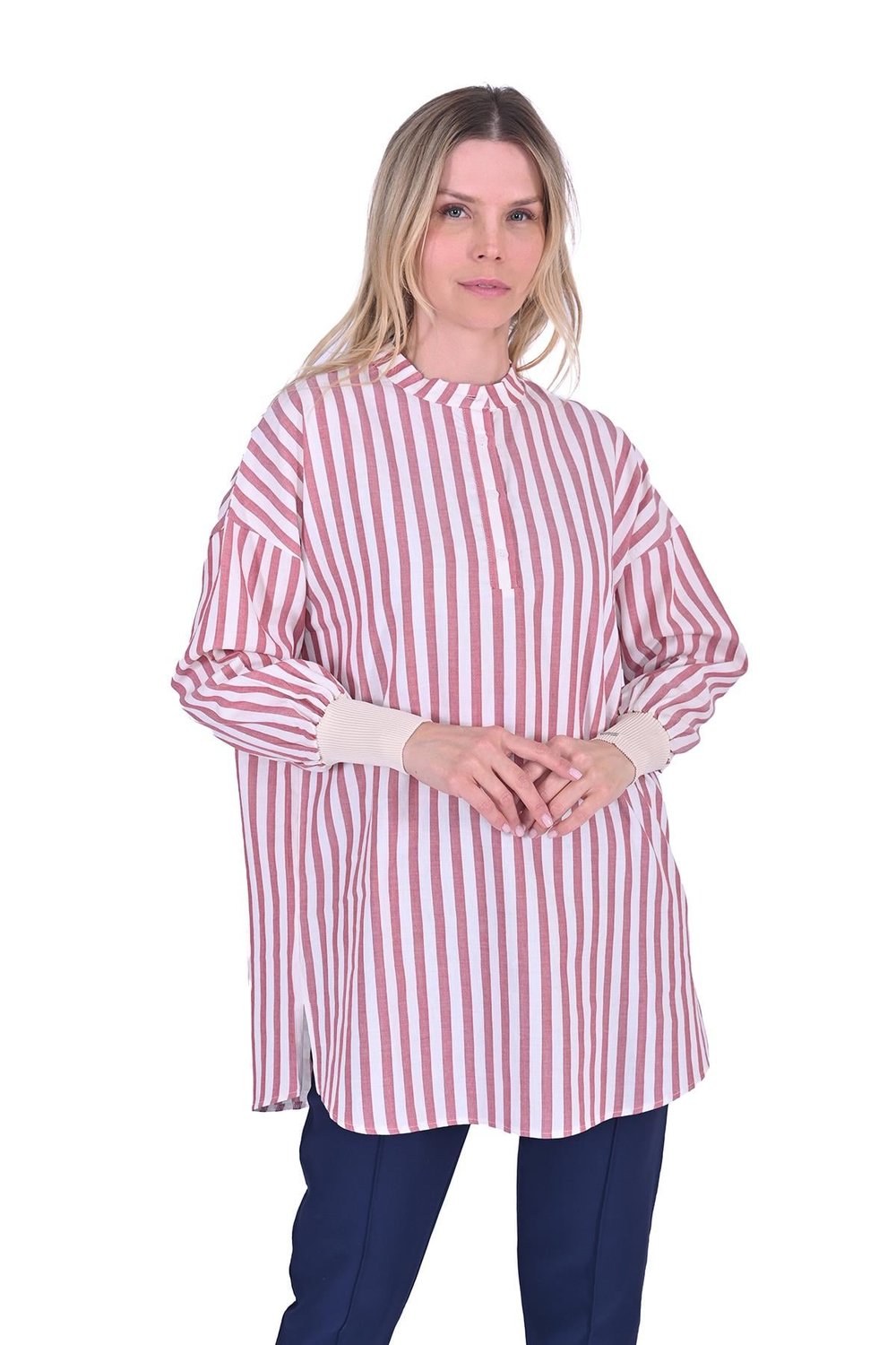 Pamuk tunik EKRU