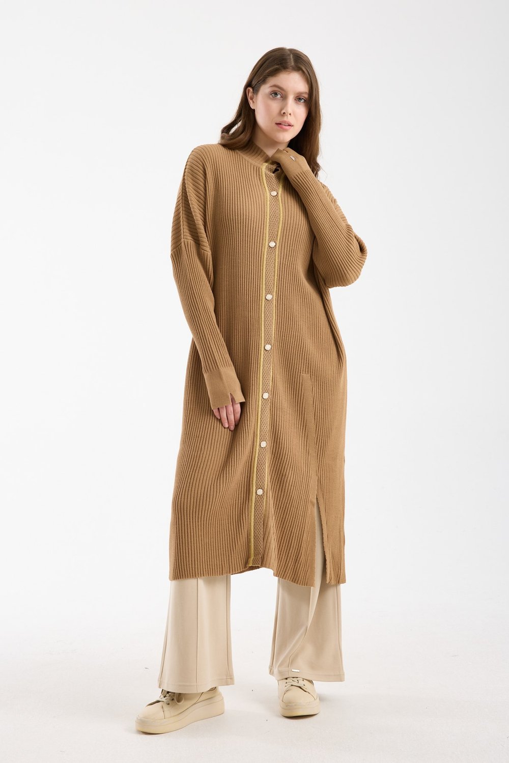 Yün Hırka CAMEL