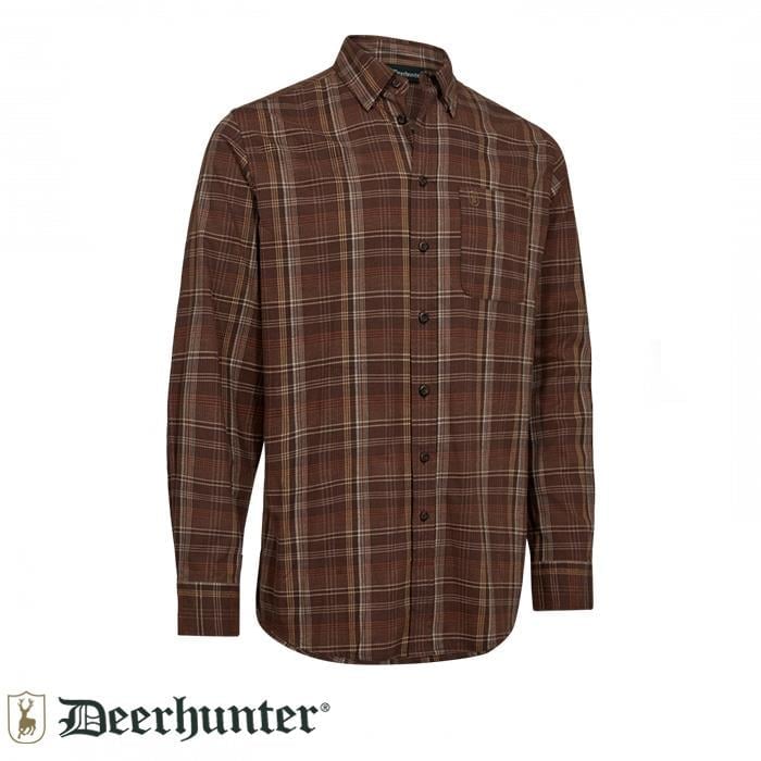 DEERHUNTER Ashton 58749 Kahve Kareli Gömlek 41/42