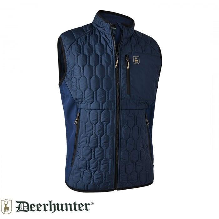DEERHUNTER Mossdale Kapitone Mavi Yelek S
