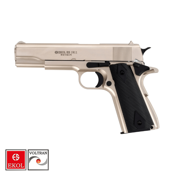 EKOL ES 1911 Saten Havalı Tabanca - Blowback