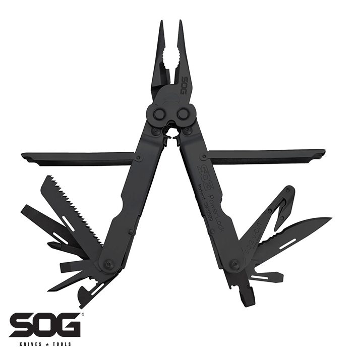 SOG B63N-CP PowerLock EOD w/V-Cutter Çok Amaçlı