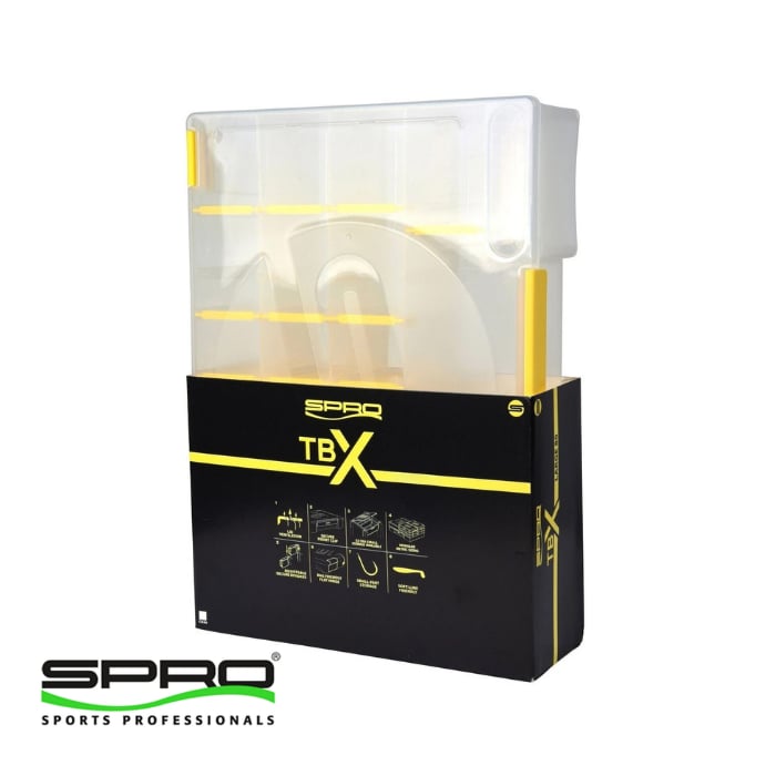 SPRO Tbx25M Şeffaf 250x175x25CM Yem Kutusu