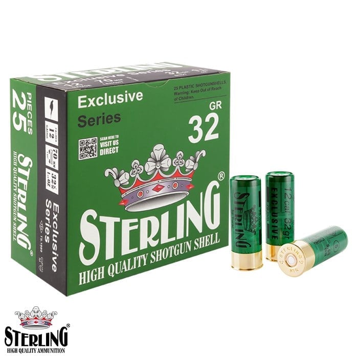 STERLING 12 Cal. 32 G. No: 8 Av Fişeği