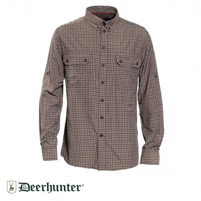 T. DEERHUNTER Tucker 399 Bamboo Uzun Kol Gömlek 41/42
