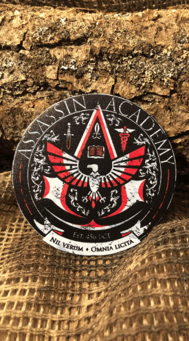 Assassin Academy Patch/Peç/Arma (7cm)