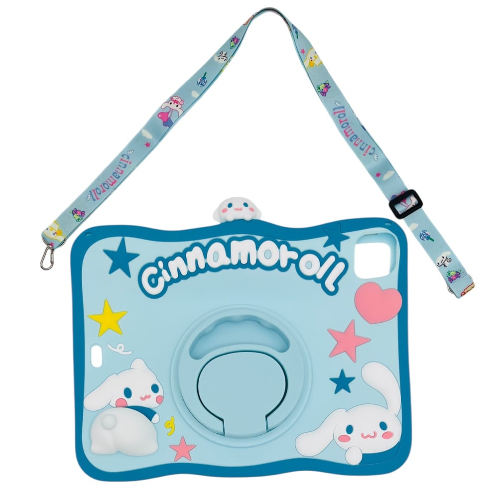 Nettech Apple iPad Pro 11 2024 Uyumlu Maskot Rabbit Seri Arka Koruma NT-116378