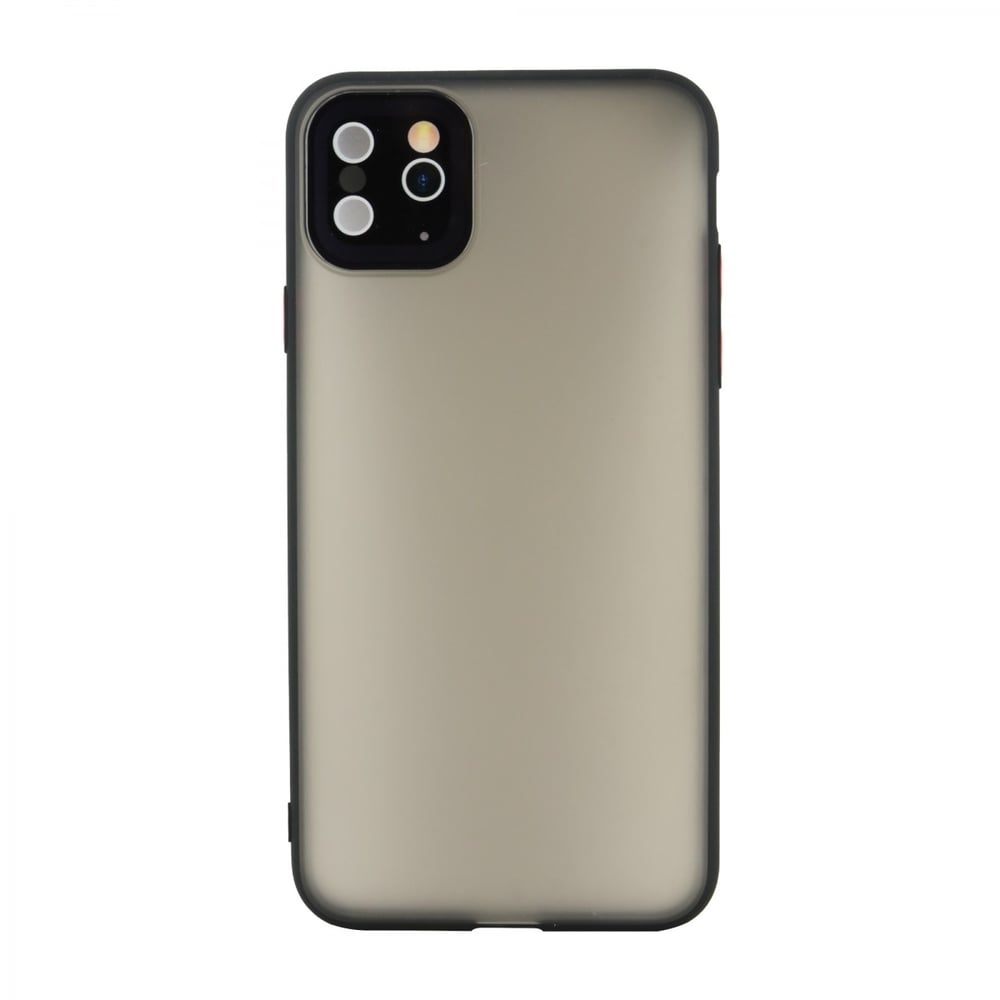 Nettech Apple iPhone 11 Pro Max Uyumlu Matte Frame Seri Arka Koruma Kılıf VR-19574