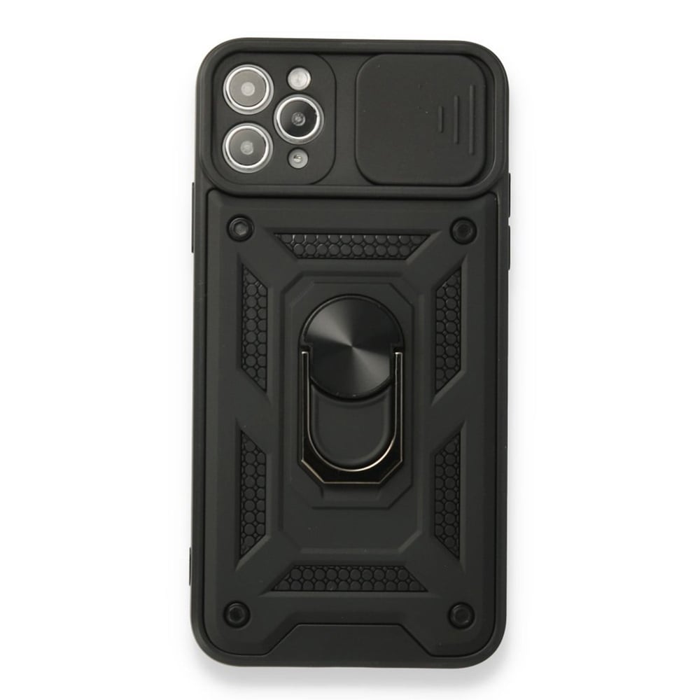 Nettech Apple iPhone 11 Pro Max Uyumlu Kızaklı Panzer Seri Arka Koruma Kılıf NT-86160