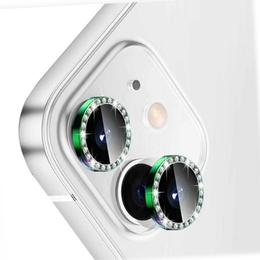 Nettech Apple iPhone 11 Pro Uyumlu Diamond Taşlı Model Kamera Cam Koruyucu NT-98914