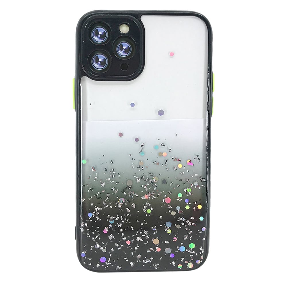 Nettech Apple iPhone 11 Pro Uyumlu Kamera Korumalı Simli Arka Koruma Kılıf NT-82952