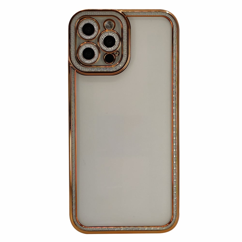 Nettech Apple iPhone 12 Pro Max Uyumlu Lüx Kristal Seri Arka Koruma Kılıf NT-97105