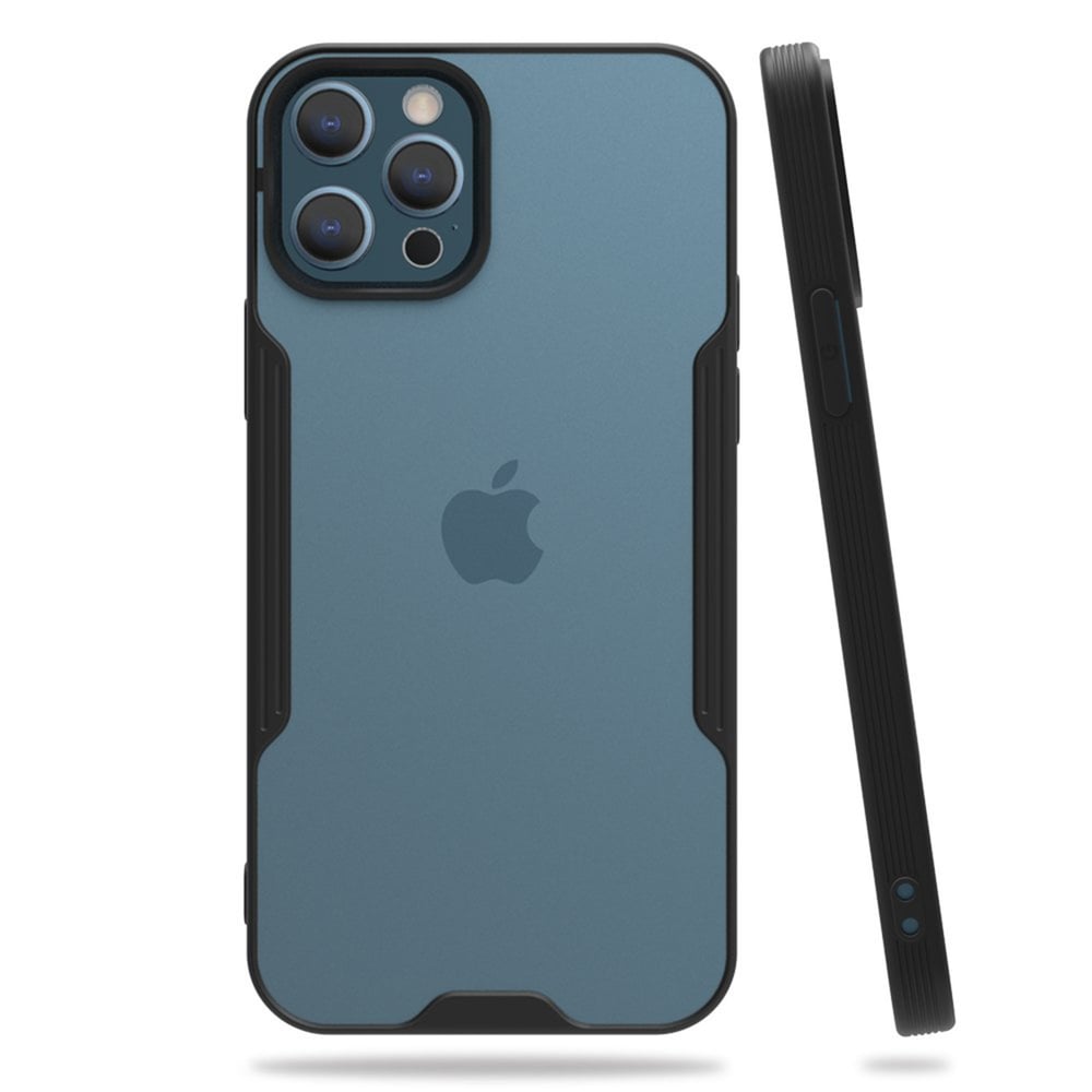 Nettech Apple iPhone 12 Pro Max Uyumlu Platin Seri Arka Koruma Kılıf NT-86300