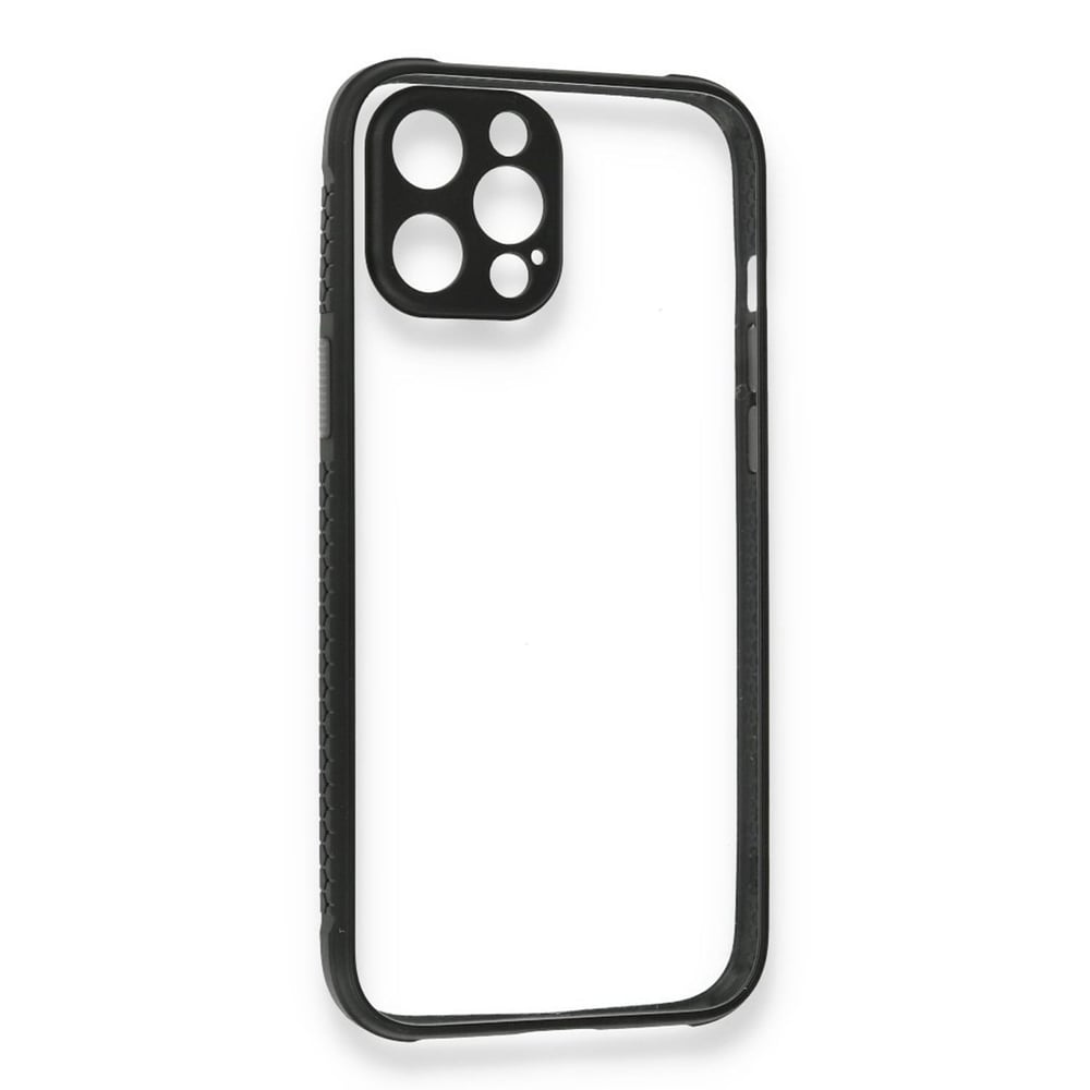 Nettech Apple iPhone 12 Pro Max Uyumlu Kamera Lens Korumalı Arka Koruma Kılıf NT-85277