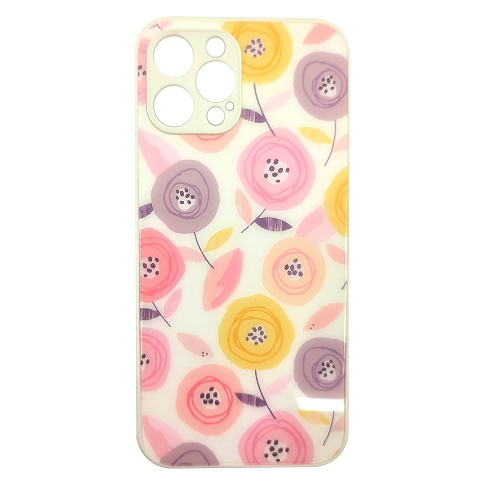 Nettech Apple iPhone 12 Pro Uyumlu Laser Baskı Desenli Arka Koruma Kılıf NT-87855