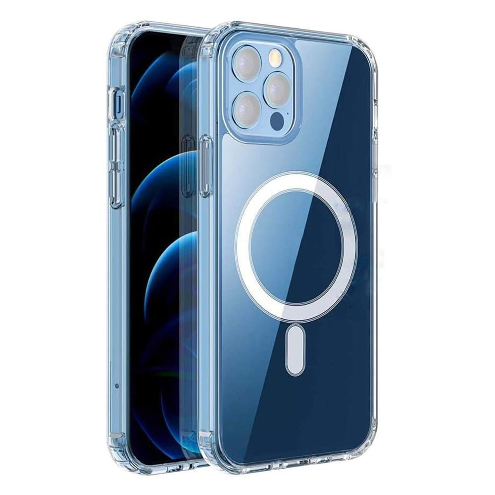 Nettech Apple iPhone 12 Pro Uyumlu MagSafe Kamera Korumalı Arka Koruma Kılıf NT-86898