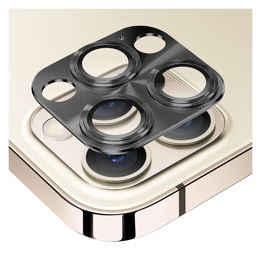 Nettech Apple iPhone 12 Pro Uyumlu Metalik Seri Kamera Cam Koruyucu NT-90374