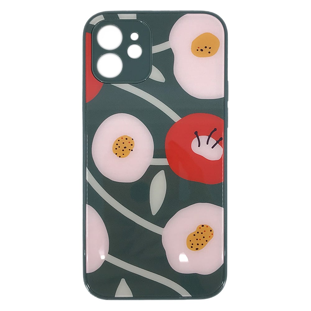 Nettech Apple iPhone 12 Uyumlu Laser Baskı Desenli Arka Koruma Kılıf NT-87854