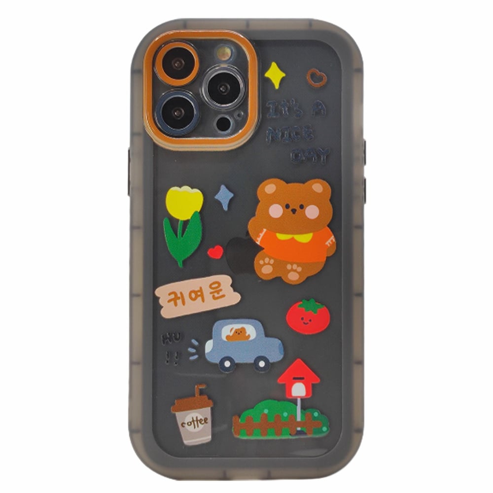 Nettech Apple iPhone 13 Pro Max Uyumlu Gif Seri Arka Koruma Kılıf NT-97259