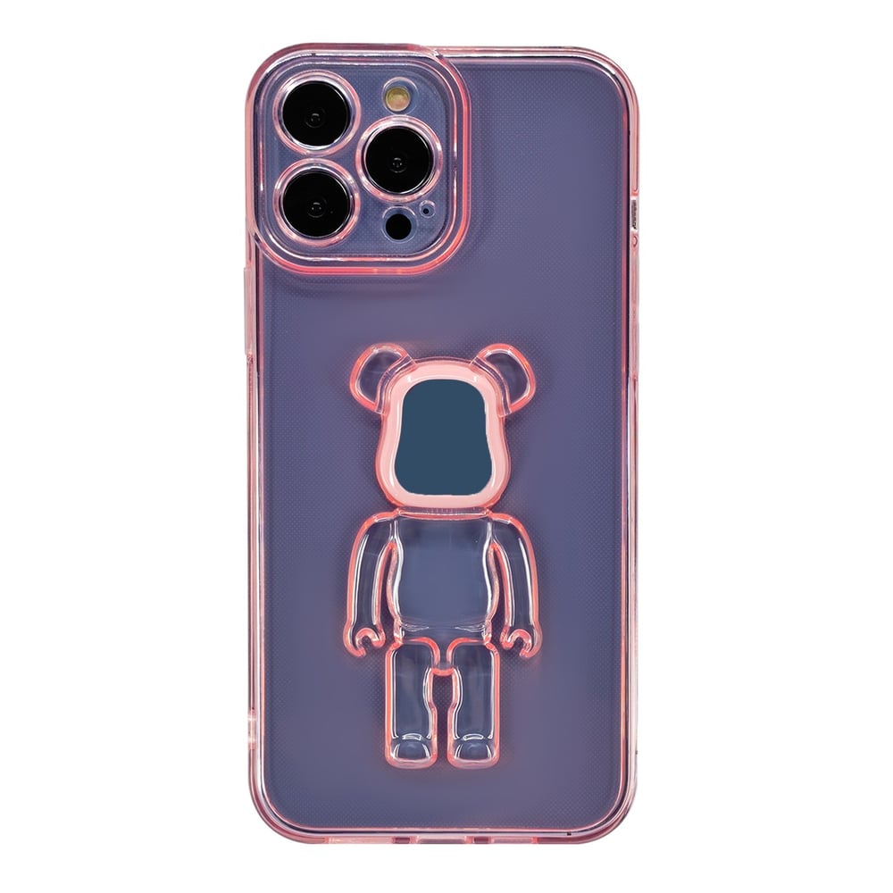 Nettech Apple iPhone 13 Pro Max Uyumlu Bear Seri Arka Koruma Kılıf NT-95532