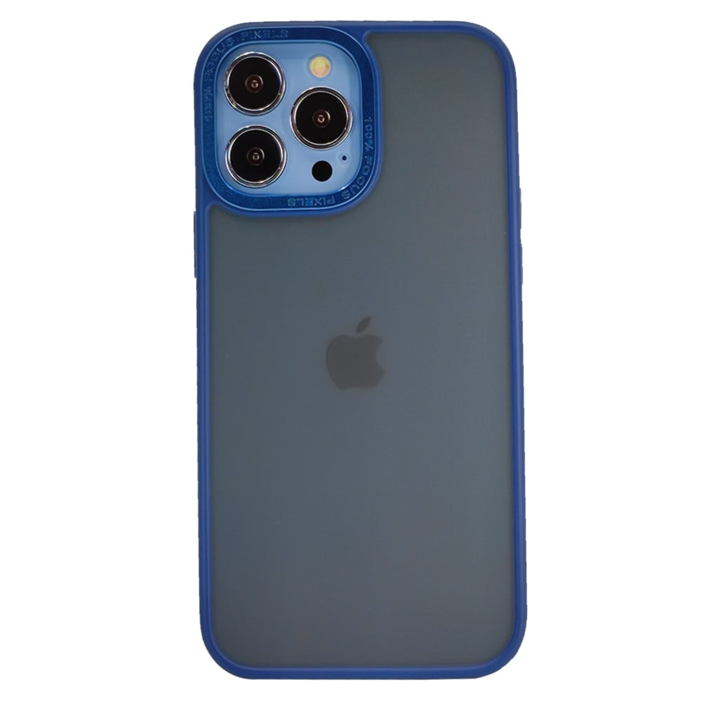 Nettech Apple iPhone 13 Pro Max Uyumlu Kamera Metal Çerçeve Seri Arka Koruma Kılıf NT-94706
