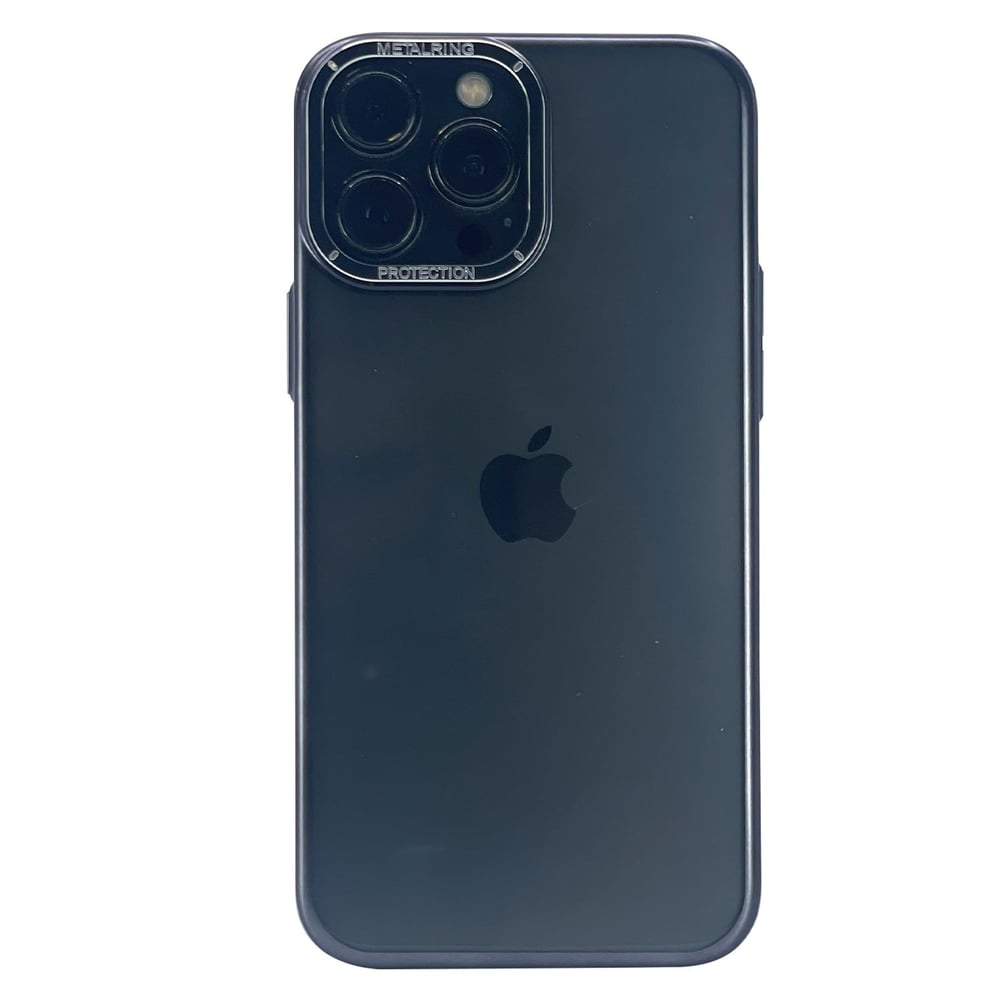 Nettech Apple iPhone 13 Pro Uyumlu Mika Renkli Metal Çerçeveli Seri Arka Koruma Kılıf NT-100972