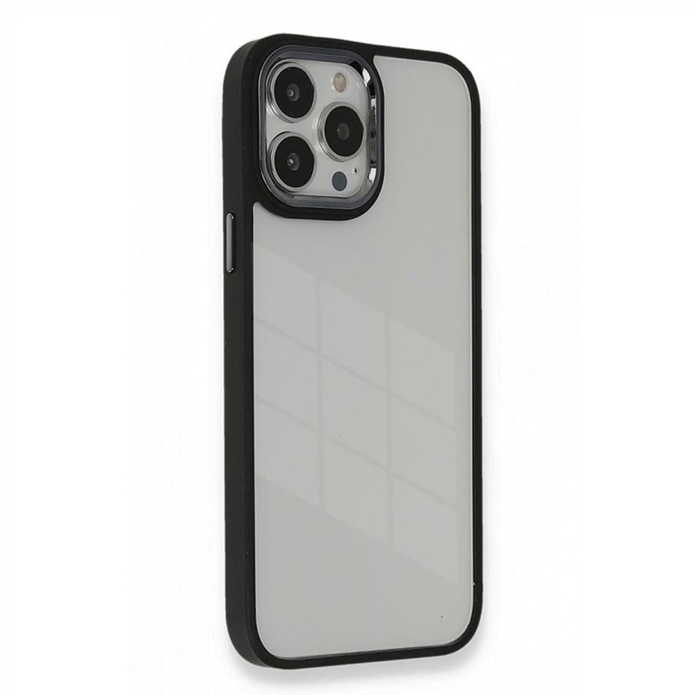 Nettech Apple iPhone 13 Pro Uyumlu Soft Akrilik Seri Arka Koruma Kılıf NT-92390