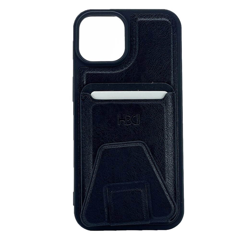 Nettech Apple iPhone 13 Pro Uyumlu Suni Deri Kartlık Arka Koruma Kılıf NT-101523