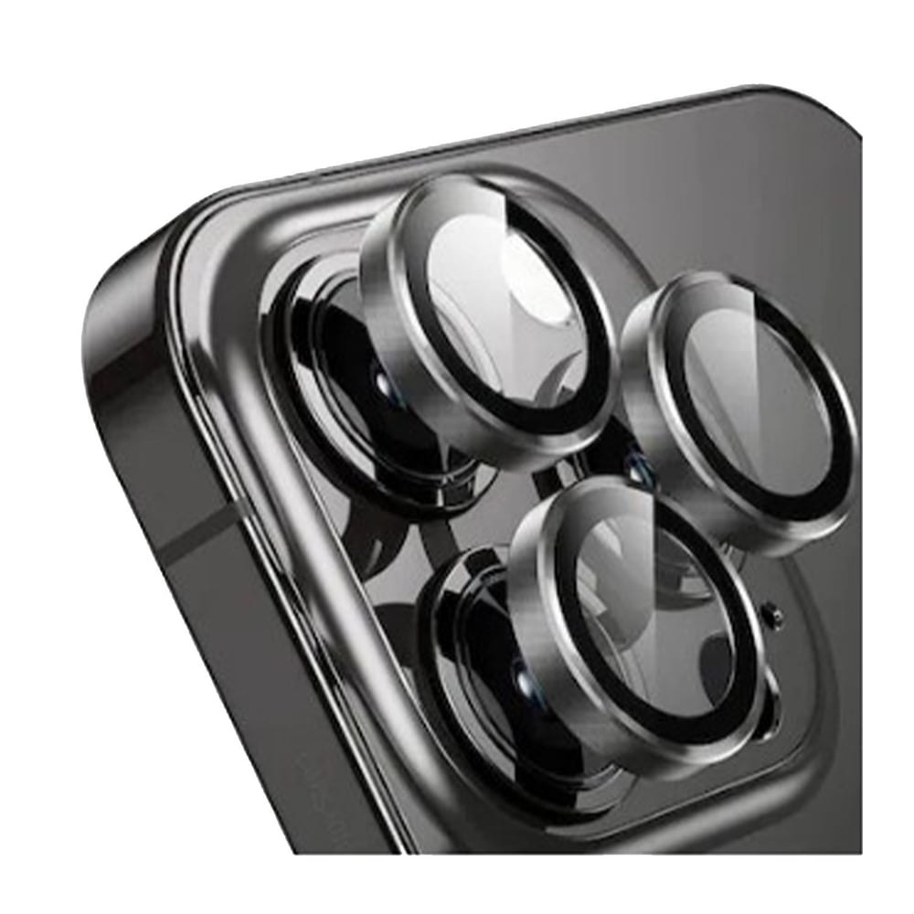 Nettech Apple iPhone 14 Pro Max Uyumlu Alüminyum Seri Kamera Cam Koruyucu NT-103089