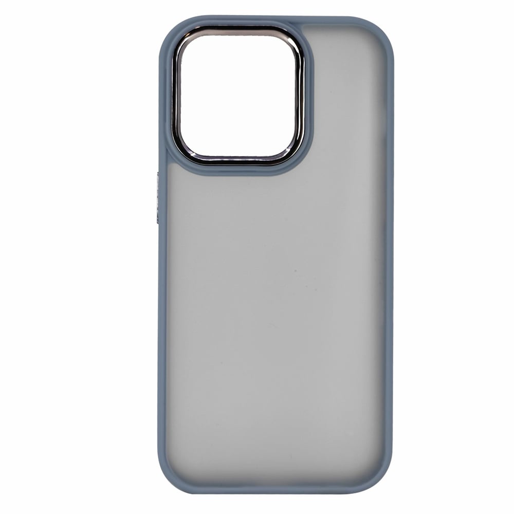 Nettech Apple iPhone 14 Pro Uyumlu Metal Kamera Çerçeveli Arka Koruma Kılıf NT-97539