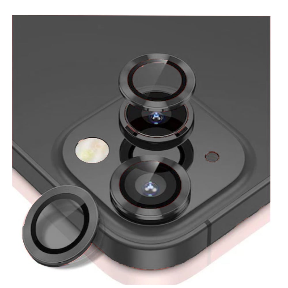 Nettech Apple iPhone 15 Uyumlu Alüminyum Seri Kamera Cam Koruyucu NT-103741