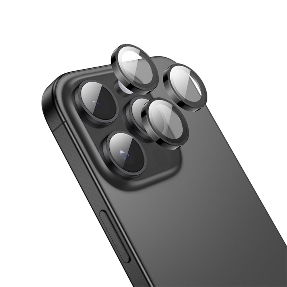 Nettech Apple iPhone 16 Pro Max Uyumlu Alüminyum Seri Kamera Cam Koruyucu NT-111113