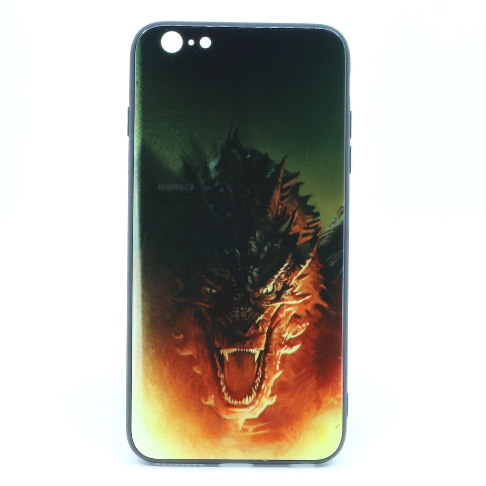 Nettech Apple iPhone 6 Plus Uyumlu Desenli Fosfor Seri Arka Koruma Kılıf VR-20203