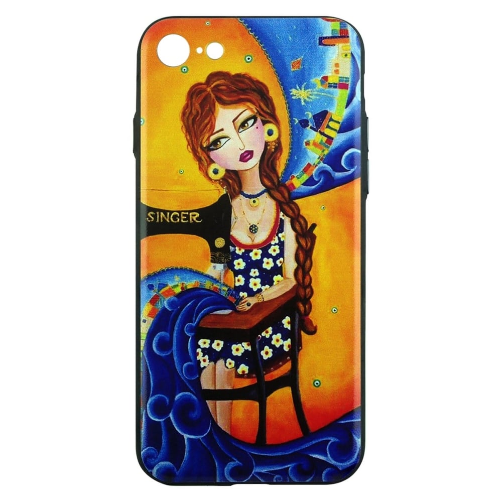 Nettech Apple iPhone 7 Uyumlu Desenli Seri Arka Koruma Kılıf NT-13404